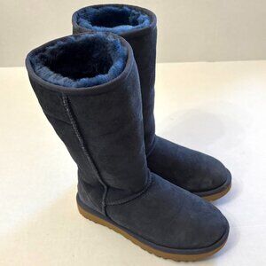 UGG Womens Class Tall Navy Boots